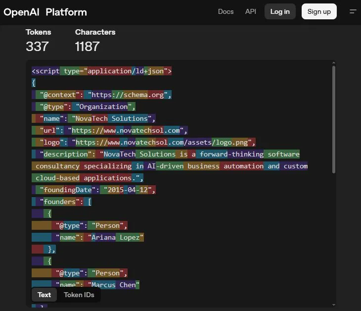 test showing schema does not help ai learn about your website and that content is still most imporant